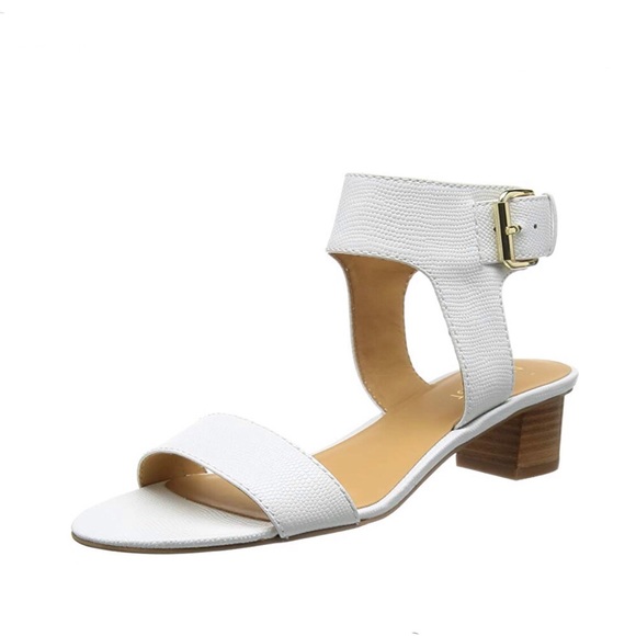 Nine West Shoes - Nine West ‘Tasha’ Ankle Strap Sandal | White